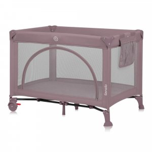 Lit parapluie bébé laura compact 2 en 1 pink nude Lionelo