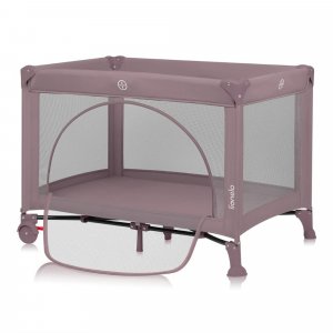 Lit parapluie bébé laura compact 2 en 1 pink nude Lionelo