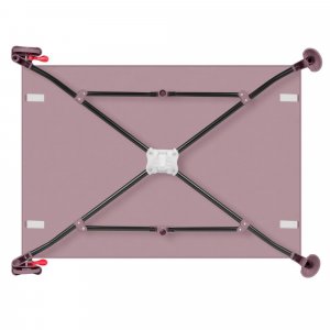 Lit parapluie bébé laura compact 2 en 1 pink nude Lionelo