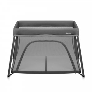 Lit parapluie alice gris Lionelo