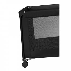 Lit parapluie bébé amelie compact avec matelas black carbon Lionelo