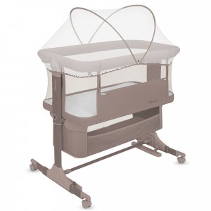 Lit bébé jodie beige taupe Lionelo