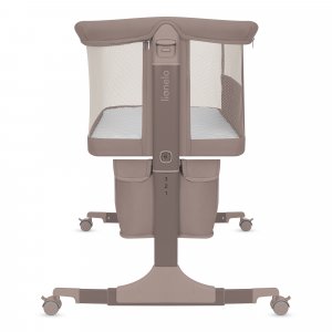 Lit bébé jodie beige taupe Lionelo