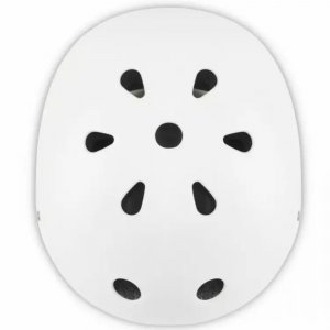 Casque de vélo helmet white Lionelo