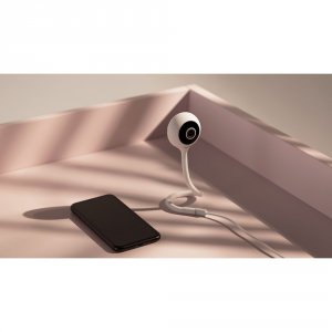 Babyphone vidéo connecté smart white Lionelo