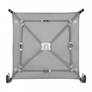 Parc bébé mille plus 100x100 cm pliable avec matelas grey green Lionelo