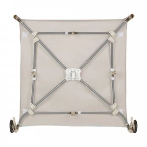 Parc bébé mille plus 100x100 cm pliable avec matelas grey beige Lionelo