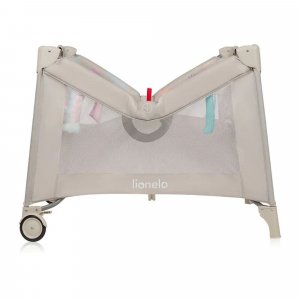 Parc bébé mille plus 100x100 cm pliable avec matelas grey beige Lionelo
