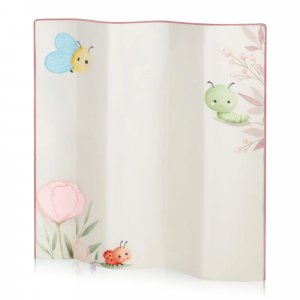 Parc bébé mille plus 100x100 cm pliable avec matelas pink Lionelo