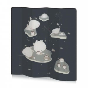 Parc bonnie 100 x 100 cm grey stone Lionelo