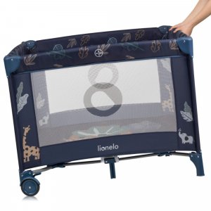 Parc bonnie 100 x 100 cm blue navy Lionelo