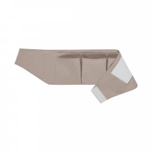 Matelas à langer en caoutchouc pour enfants rosie beige sand Lionelo