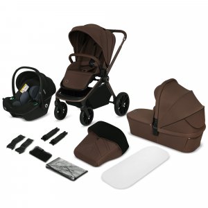 Poussette mika plus 3in1 mocha mousse Lionelo