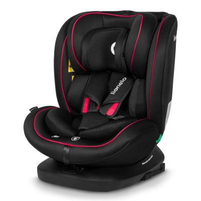 LIONELO Siège auto bastiaan i-size black red