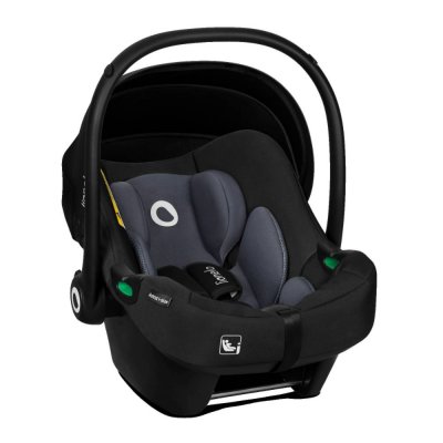 Le siège-auto astrid i-size set black grey avec base isofix