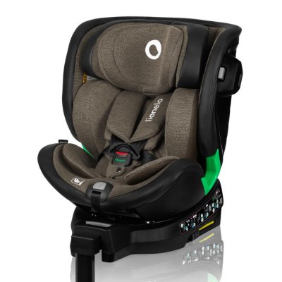 Siège-auto bébé i-size harmony green olive leather