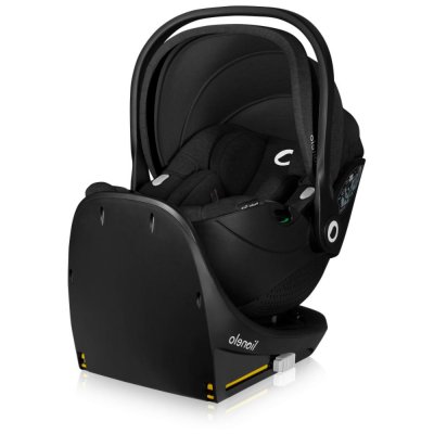 Siège-auto bébé moxie i-size set black carbon