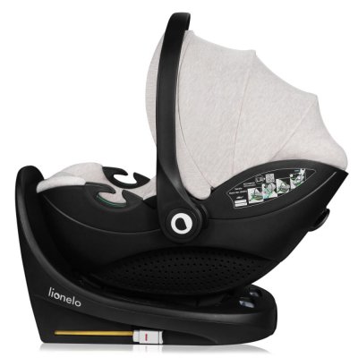 Siège-auto bébé moxie i-size set beige sand