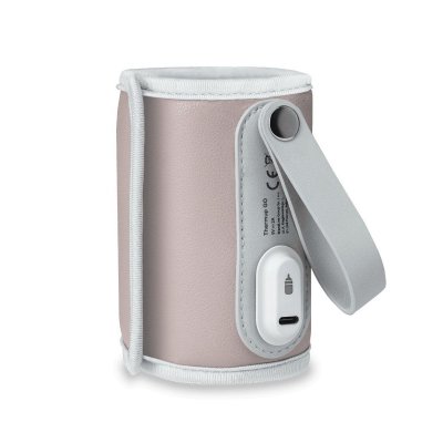 Chauffe biberon nomade thermup go pink baby