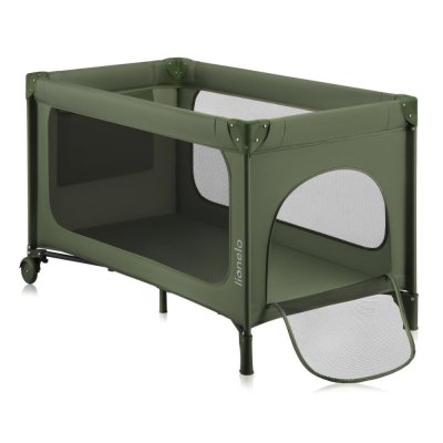 Le lit bébé lionelo jasmin easy fold green olive