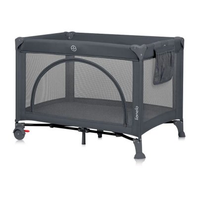 Lit parapluie bébé laura compact 2 en 1 grey concrete