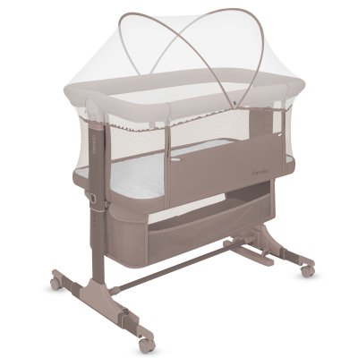 Lit bébé jodie beige taupe