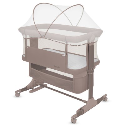 Lit bébé jodie beige taupe