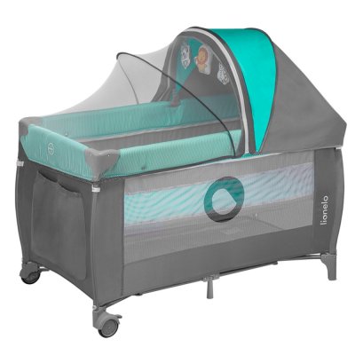 Lit parapluie sven plus turquoise grey