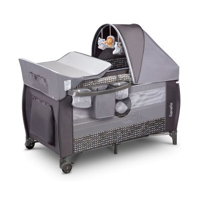 Lit parapluie sven plus grey scandi