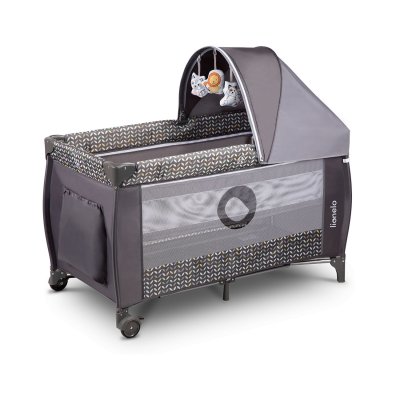 Lit parapluie sven plus grey scandi