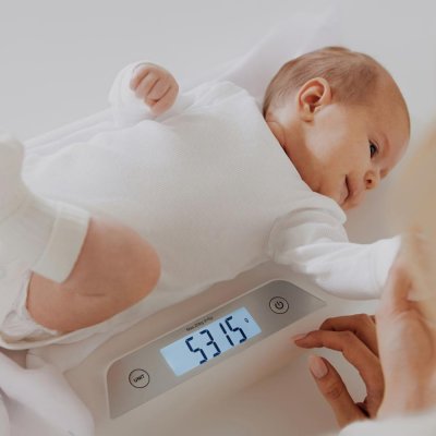 Pèse bébé babybalance white