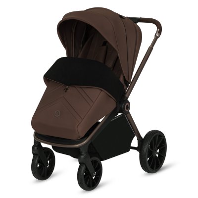 Poussette mika plus 3in1 mocha mousse