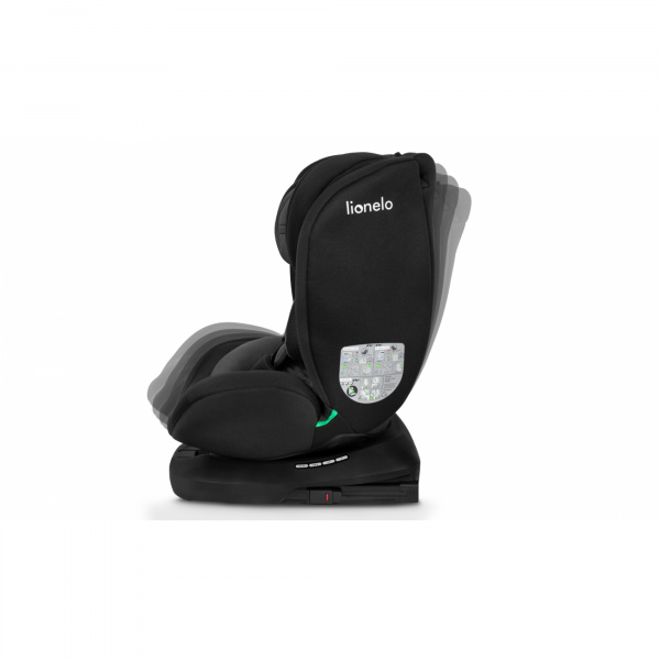 Siège auto bastiaan i-size black grey Lionelo