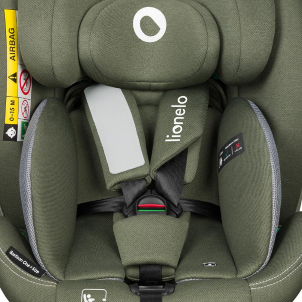 Siège-auto bébé bastiaan one i-size green olive Lionelo