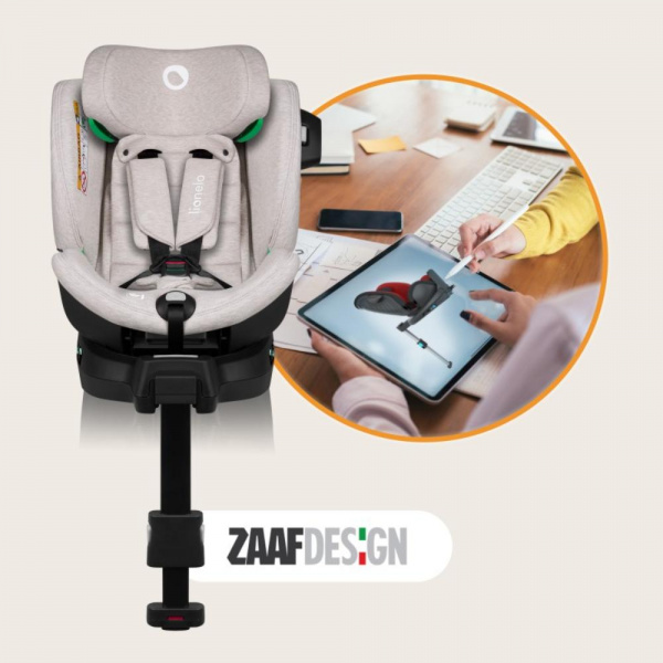 Siège auto i-size harmony beige sand bamboo Lionelo