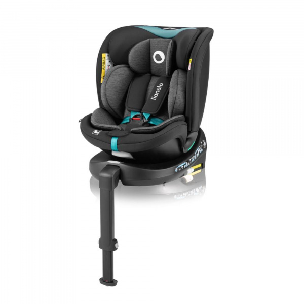 Siège-auto navy i-size black turquoise Lionelo