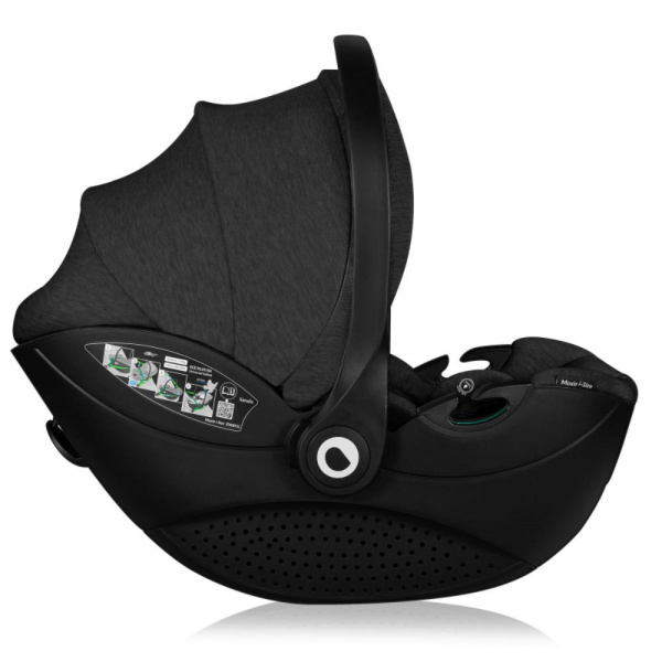 Siège auto i-size moxie black carbon Lionelo