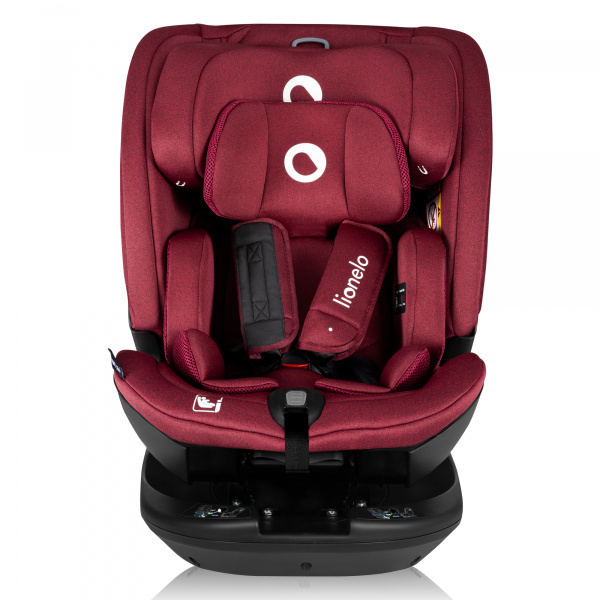 Siège-auto bébé bastiaan rwf i-size rouge burgundy Lionelo