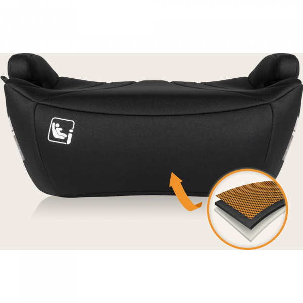 Réhausseur luuk i-size - black Lionelo