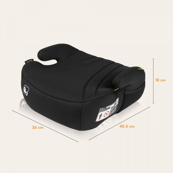 Réhausseur luuk i-size - black Lionelo