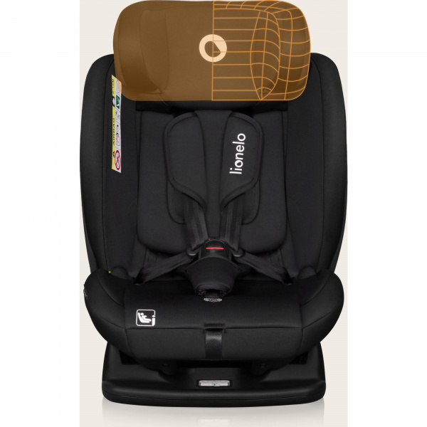 Siège-auto izzy i-szie - black carbon Lionelo