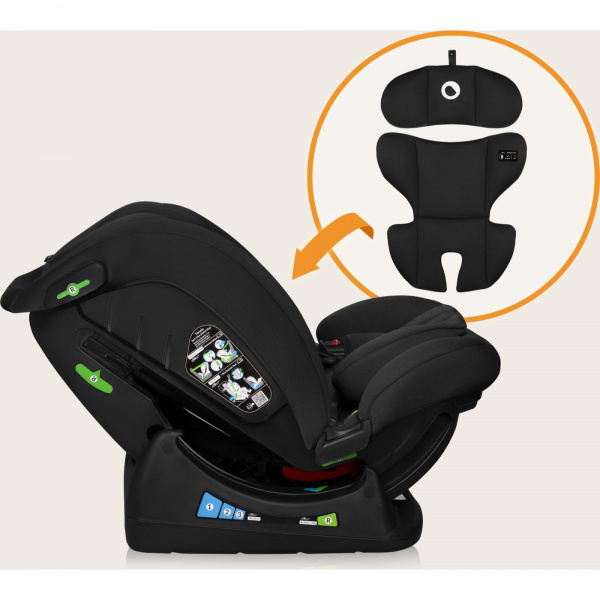 Siège-auto izzy i-szie - black carbon Lionelo