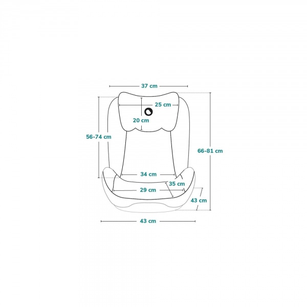 Siège auto hugo leather black 15-36 kg Lionelo