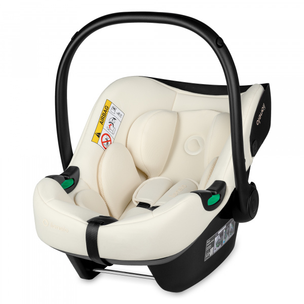 Siège-auto bébé astrid i-size beige cream Lionelo