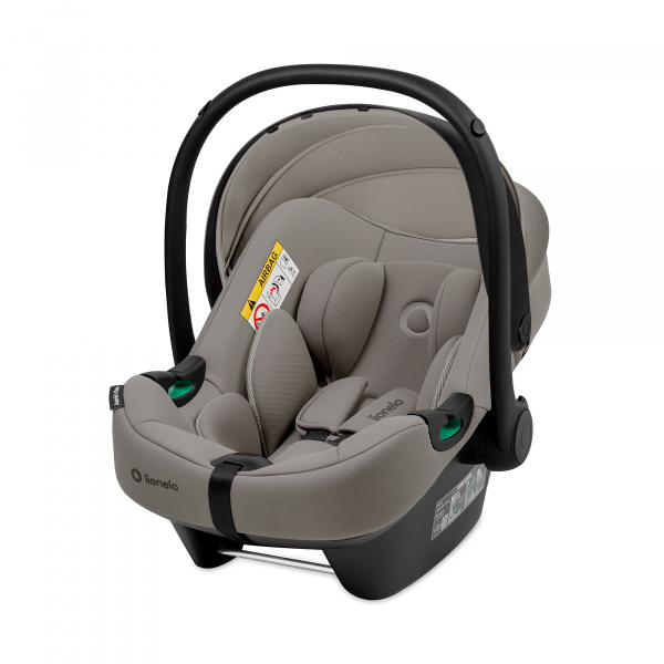 Siège-auto bébé astrid i-size beige taupe Lionelo