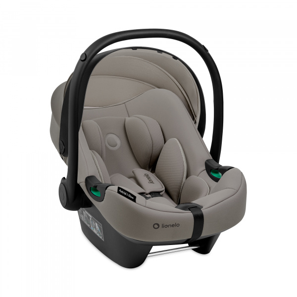 Siège-auto bébé astrid i-size beige taupe Lionelo