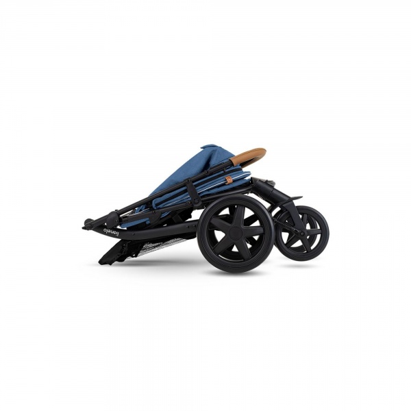 Poussette annet plus blue demin Lionelo