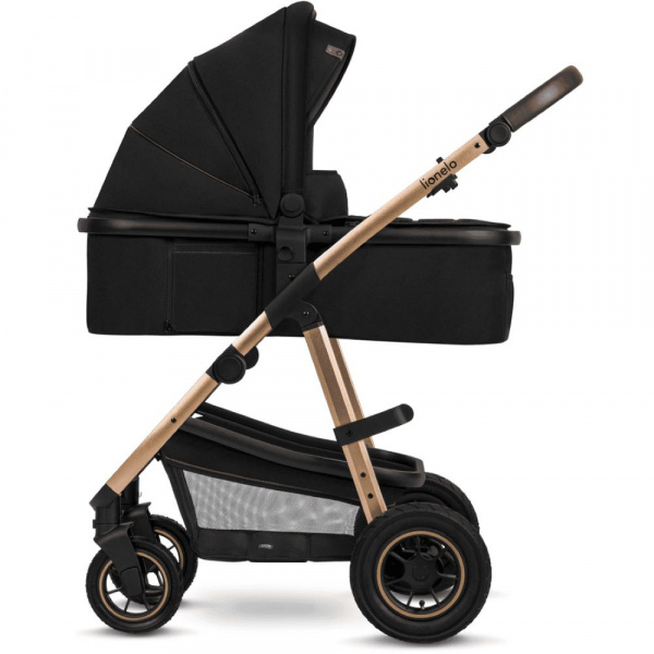 Poussette duo amber + nacelle grey graphite Lionelo