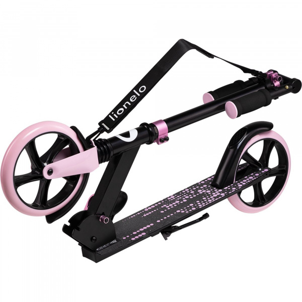 Trottinette luca - black carbon pink Lionelo