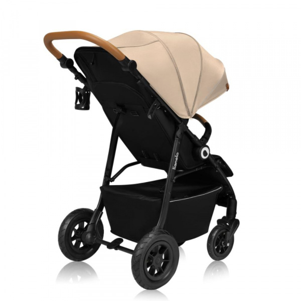 Poussette compacte natt beige sable Lionelo